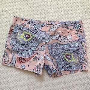 Express paisley shorts